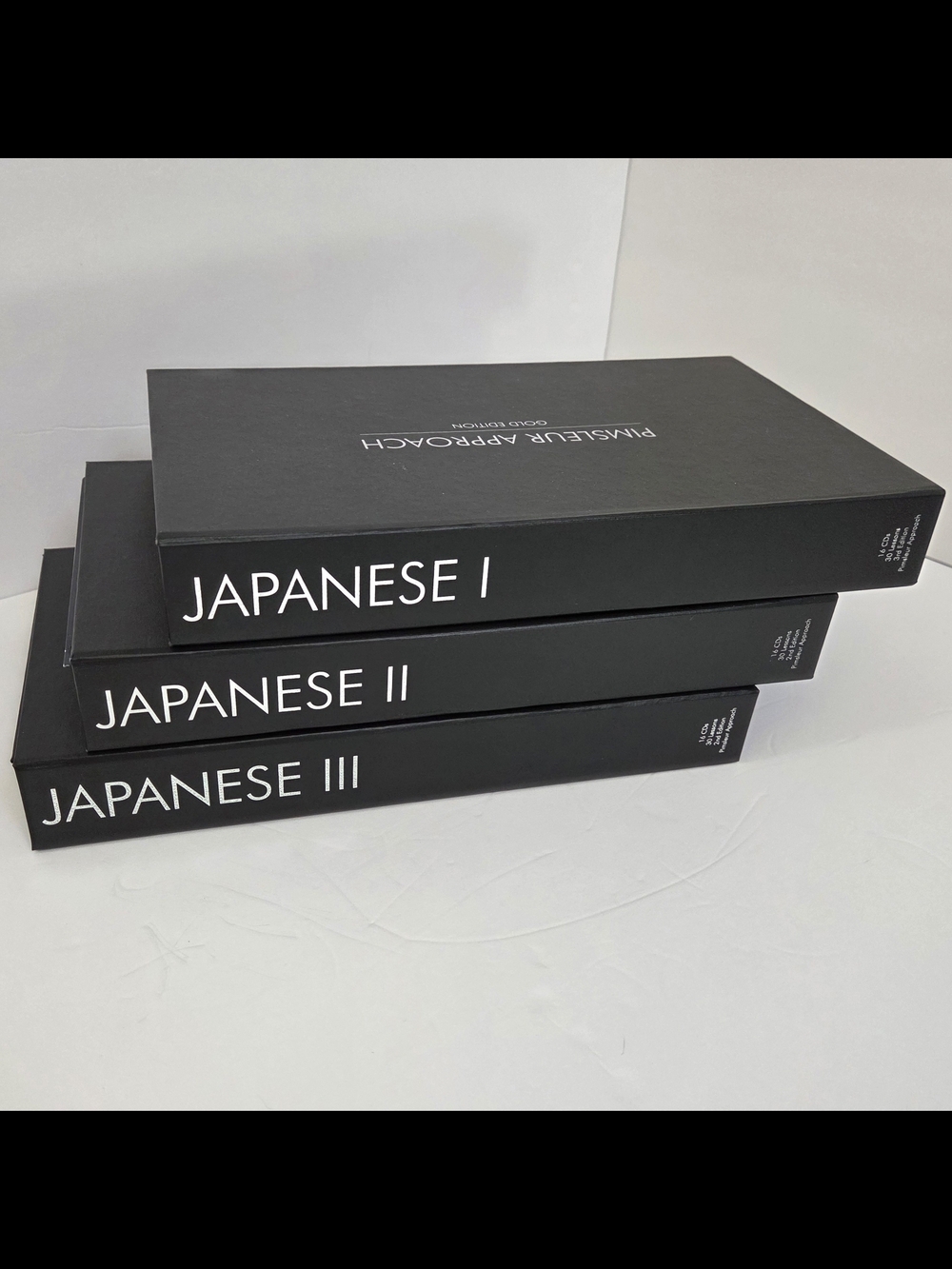 Pimsleur Approach Gold Edition Japanese Levels I-III (Total of 48 Audio CDs)